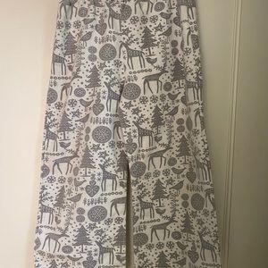 Garnet Hill kids Christmas pajama pants size 4